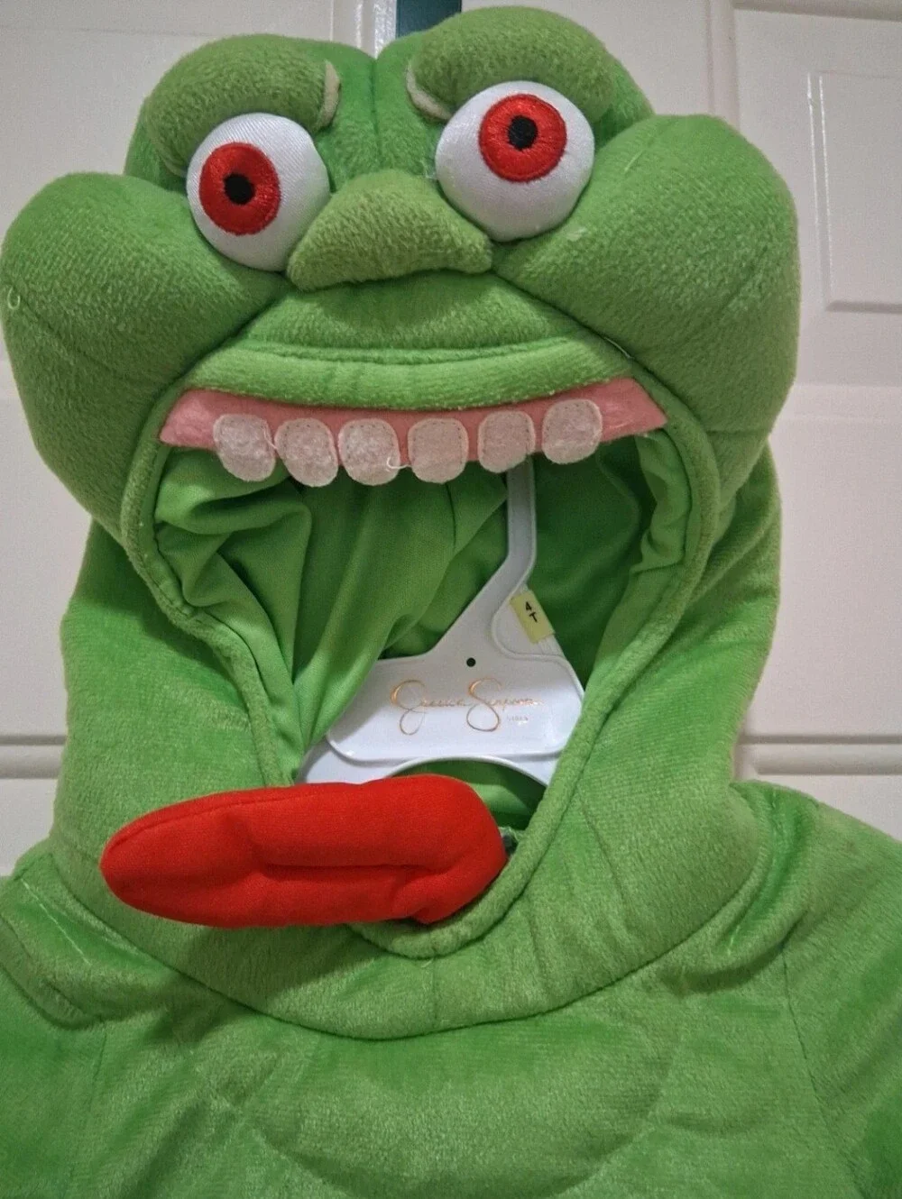 Vintage Ghostbusters Slime Baby Quilted One Piece Halloween Costume,Size6-9month